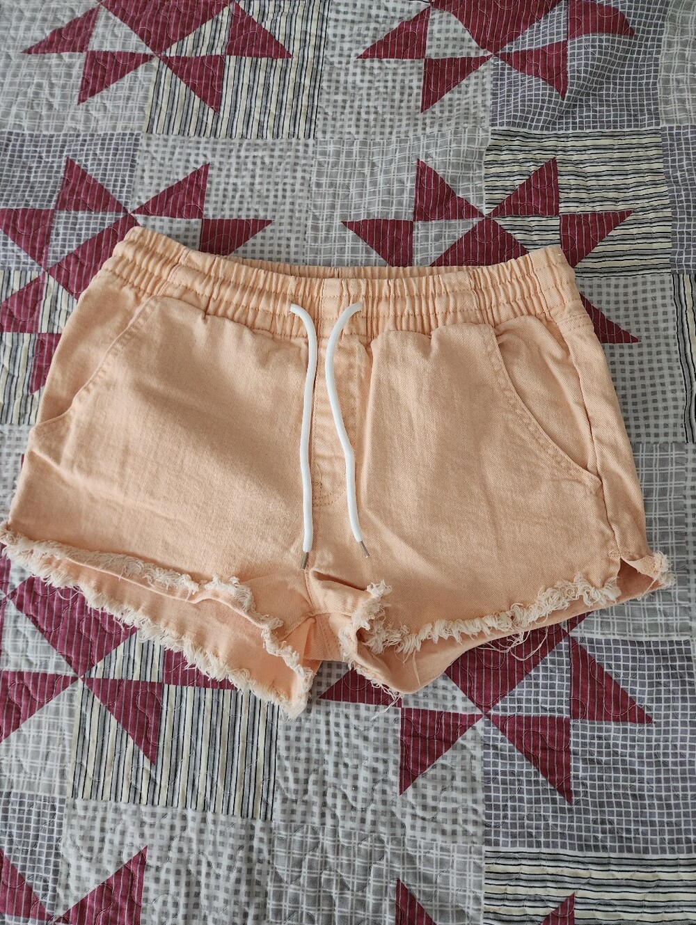 Celebrity Pink Elastic Waistband Shorts